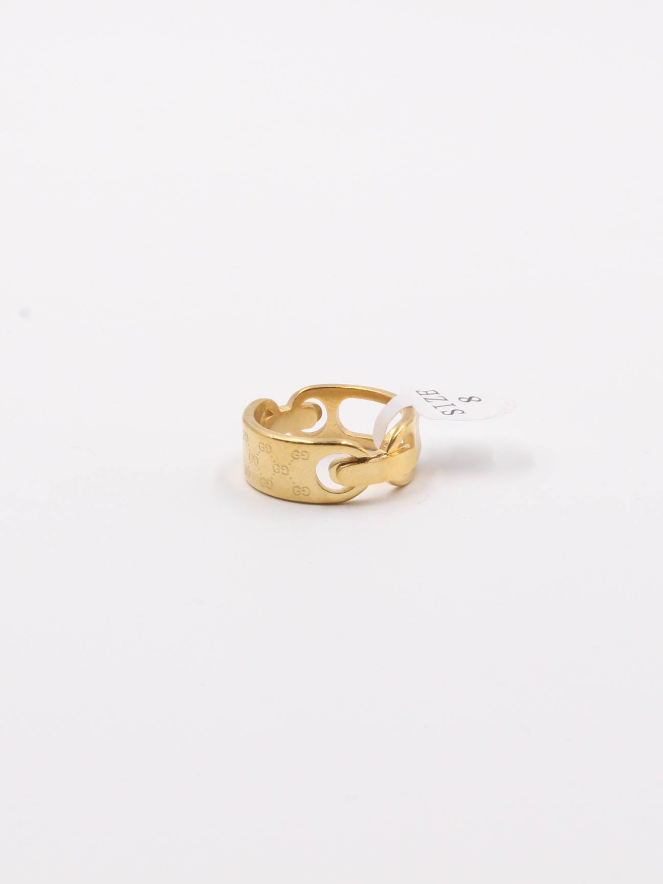 خاتم قوتشي ذهبي نسائي خواتم gucci