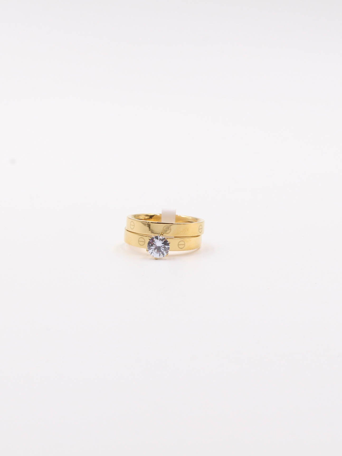 خاتم كارتير توينز سوليتير خواتم CARTIER ذهبي 6