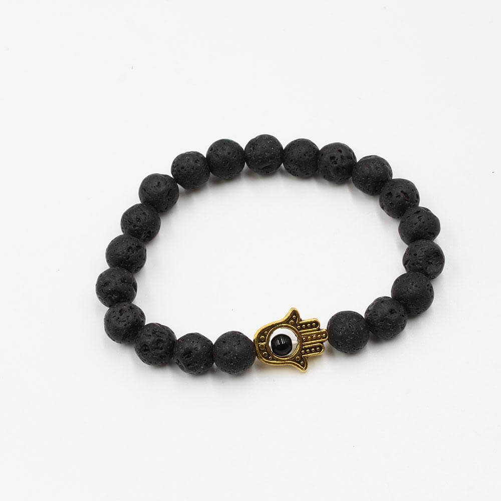 اسواره حجر كف اسواره متوفر 4 لون اسود ذهبي