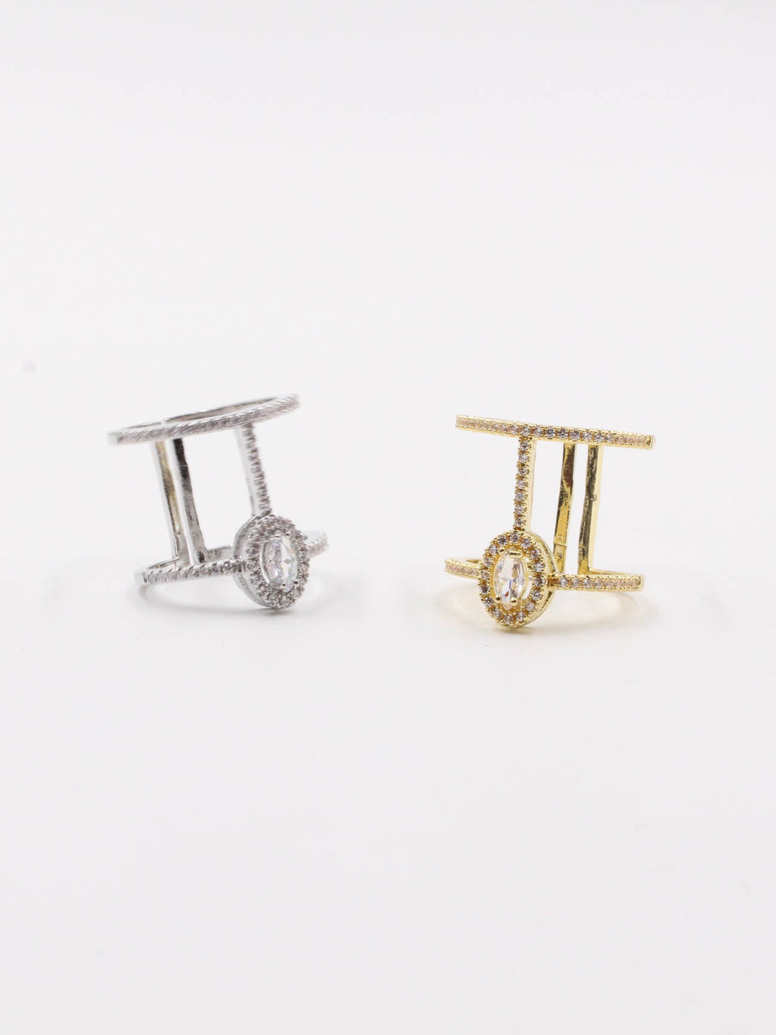 خاتم ميسيكا عريض زركون خواتم messika