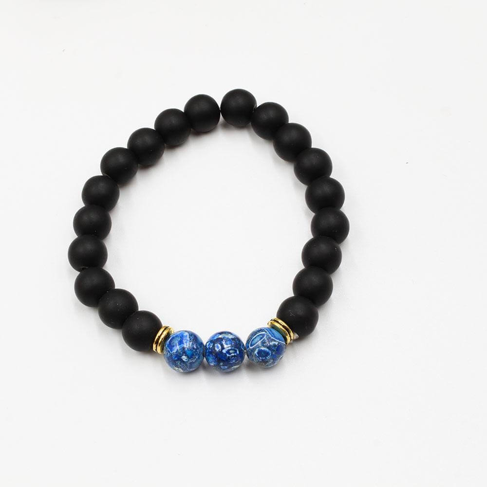 اسواره حجر جرانيت ملونه اسواره متوفر 5 لون كحلي