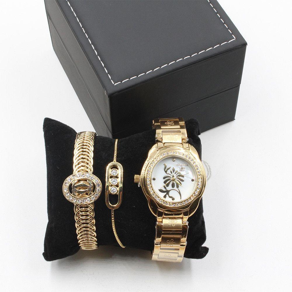 طقم ساعه ماركة نينا روز اطقم ساعات متوفر 2 لون