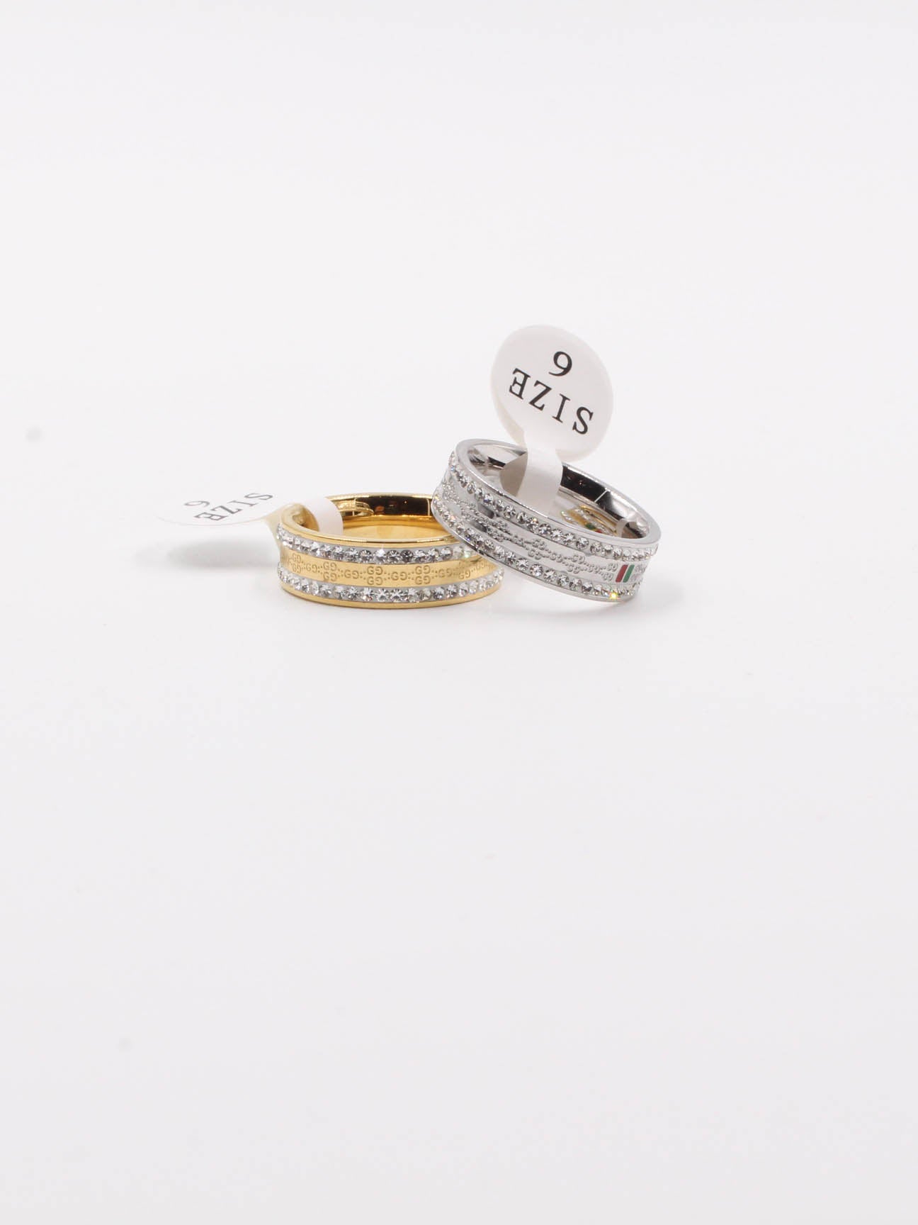 خاتم قوتشي كريستال نسائي خواتم gucci