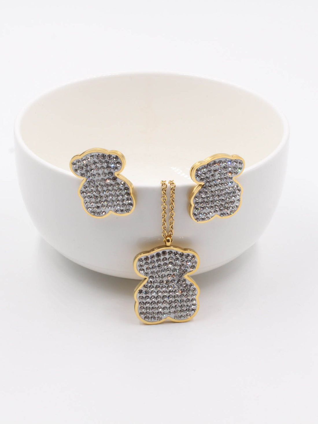 طقم توس كريستال كبير اطقم دبدوب