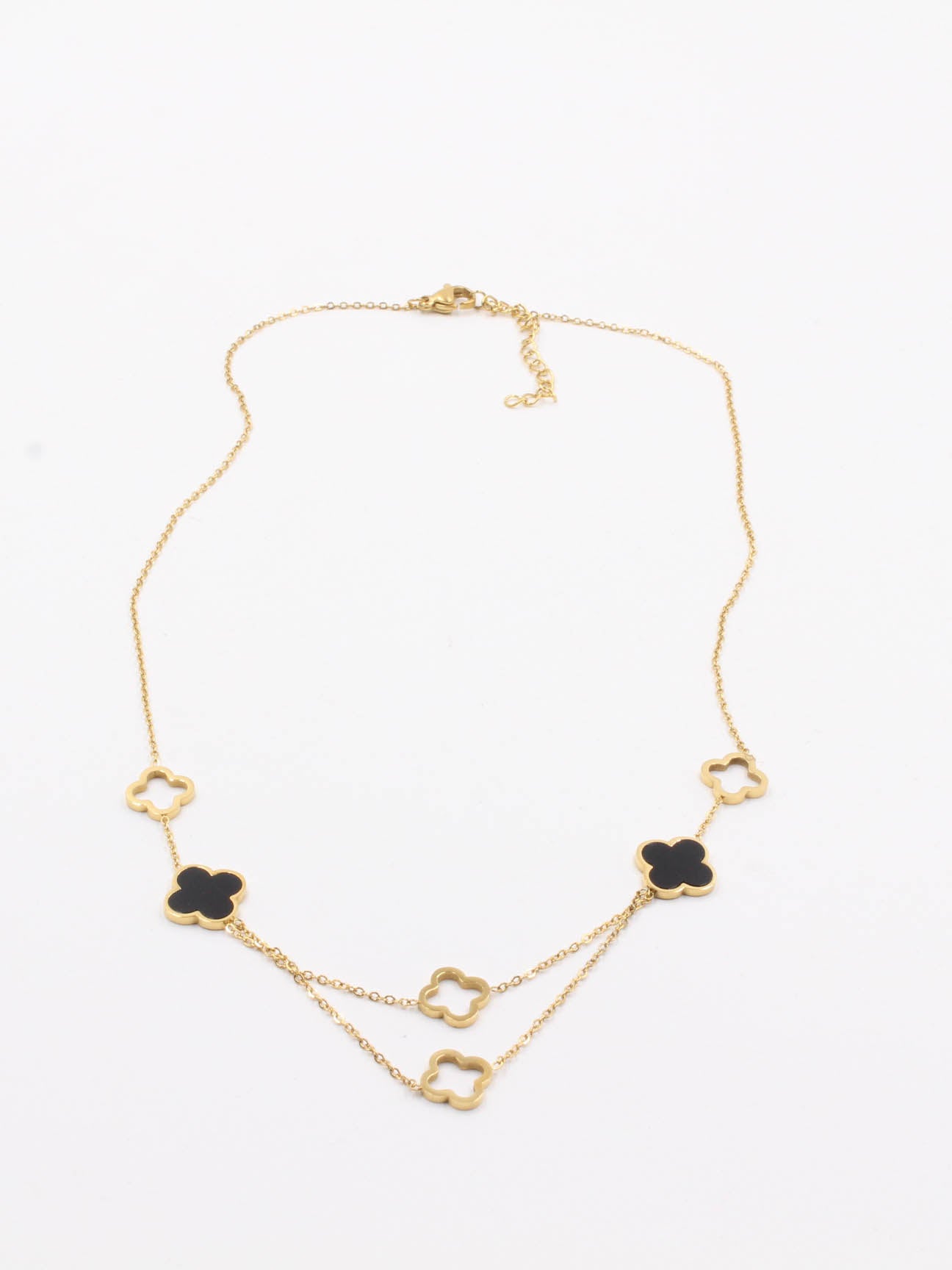 سلسال فانكليف ميتال ملون سلسال jewel اسود