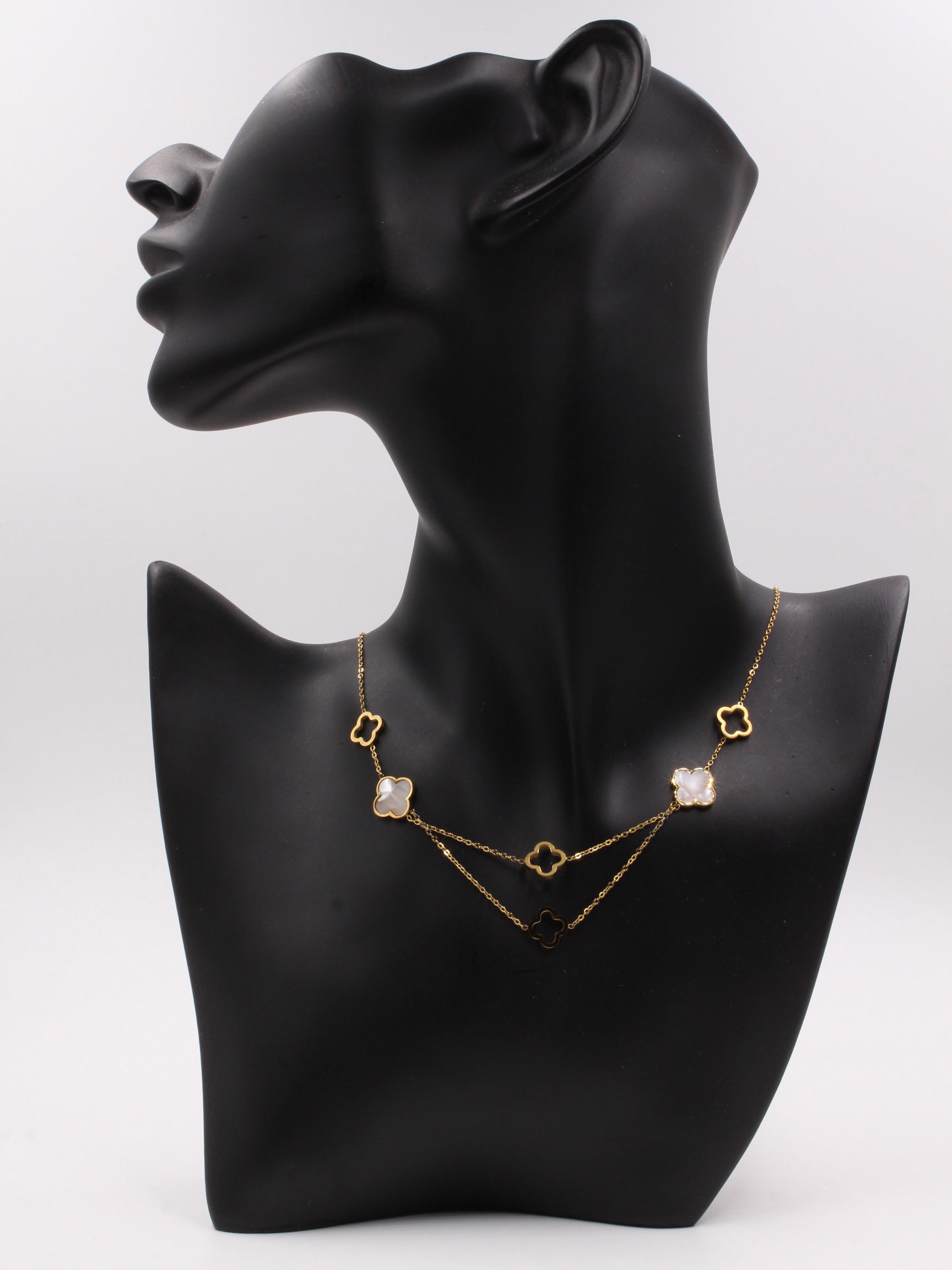 سلسال فانكليف ميتال ملون سلسال jewel ابيض