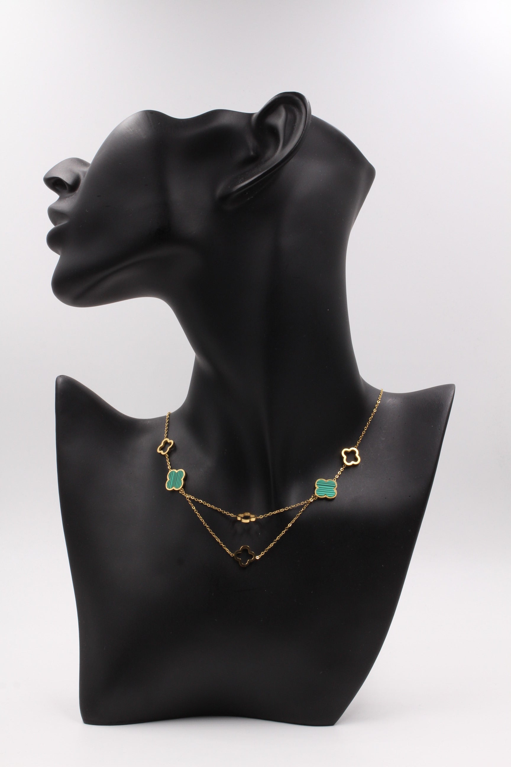 سلسال فانكليف ميتال ملون سلسال jewel اخضر