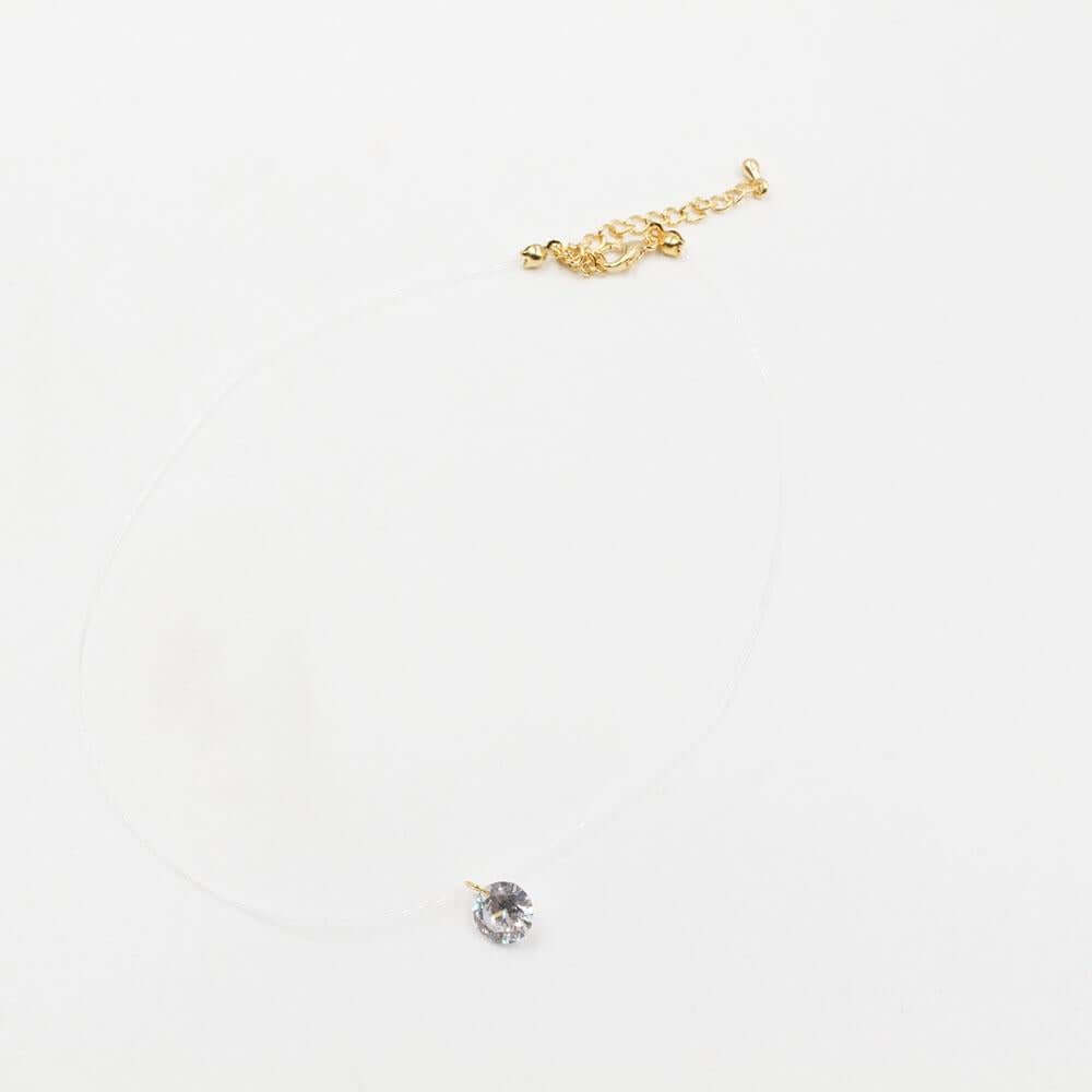 سلسال ستون زركون شفاف سلسال متوفر 2 لون