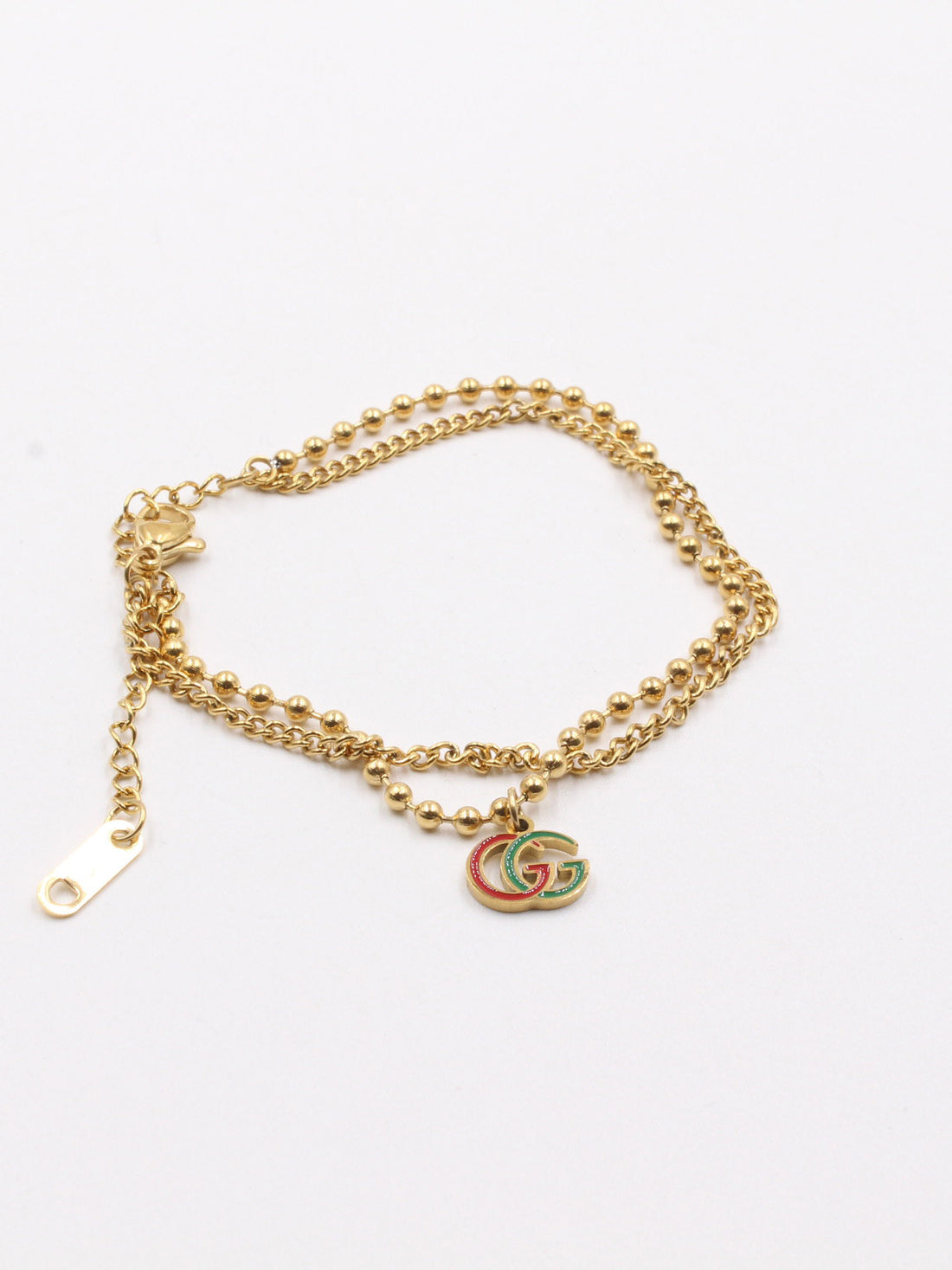 اساوِر قوتشي دبل شاين اسواره gucci ذهبي