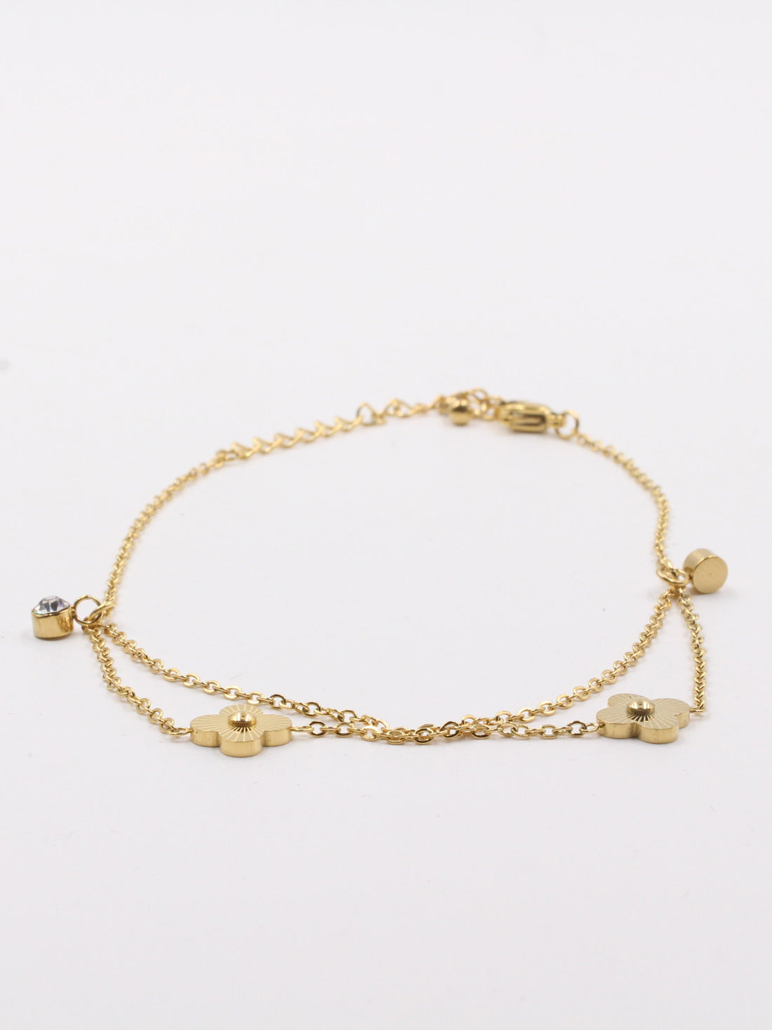 خلخال فان كليف ميتال خلاخل van cleef ذهبي