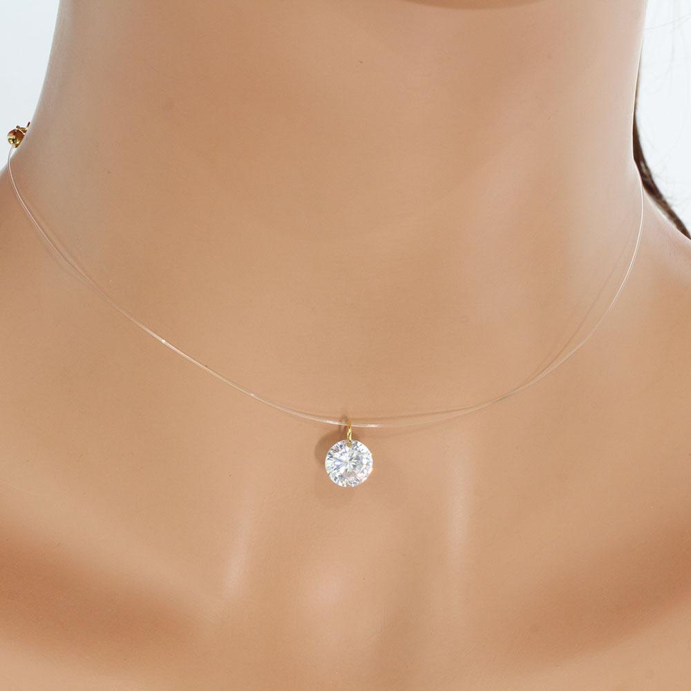 سلسال ستون زركون شفاف سلسال متوفر 2 لون