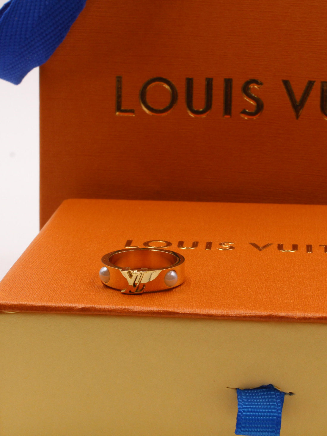 خاتم لويس فيتون بيرل لوقو خواتم louis vuitton