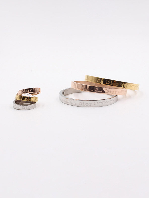 اسواره وخاتم ديور صغير اسواره dior