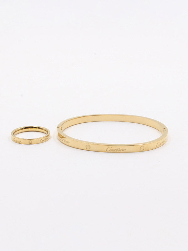 اسواره وخاتم كارتير Cartier اسواره CARTIER ذهبي 6