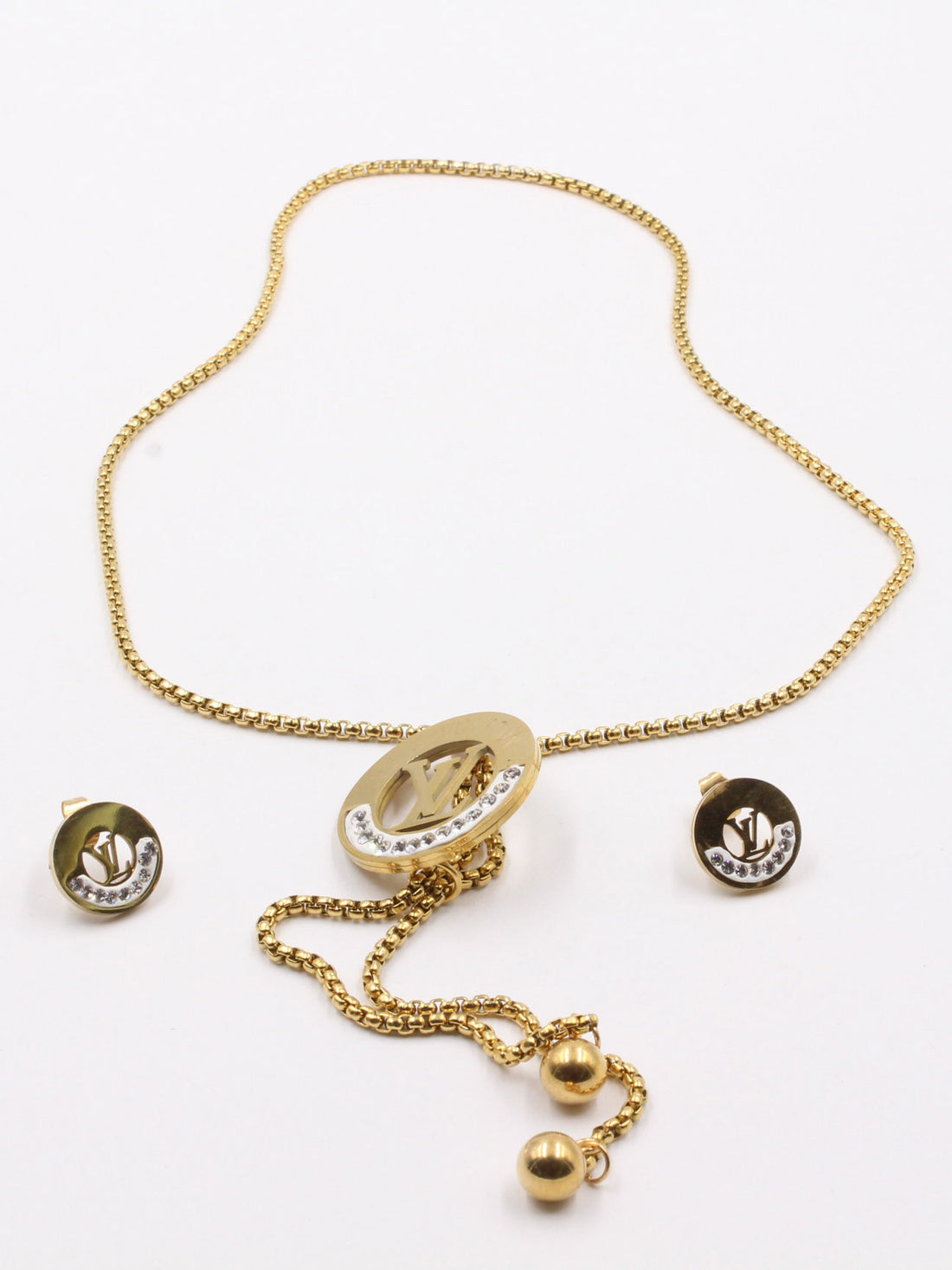 طقم لويس فيتون ذهبي سحاب اطقم louis vuitton