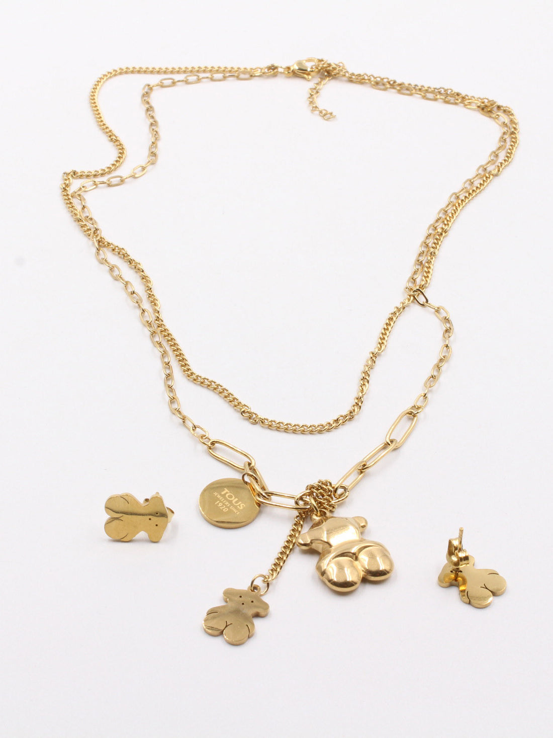 طقم توس طبقات ملتي شاين اطقم دبدوب ذهبي