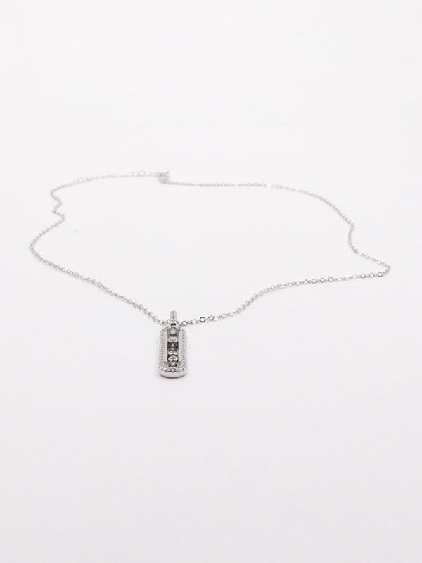 سلسال ميسيكا ذهبي وفضي زركون سلسال messika