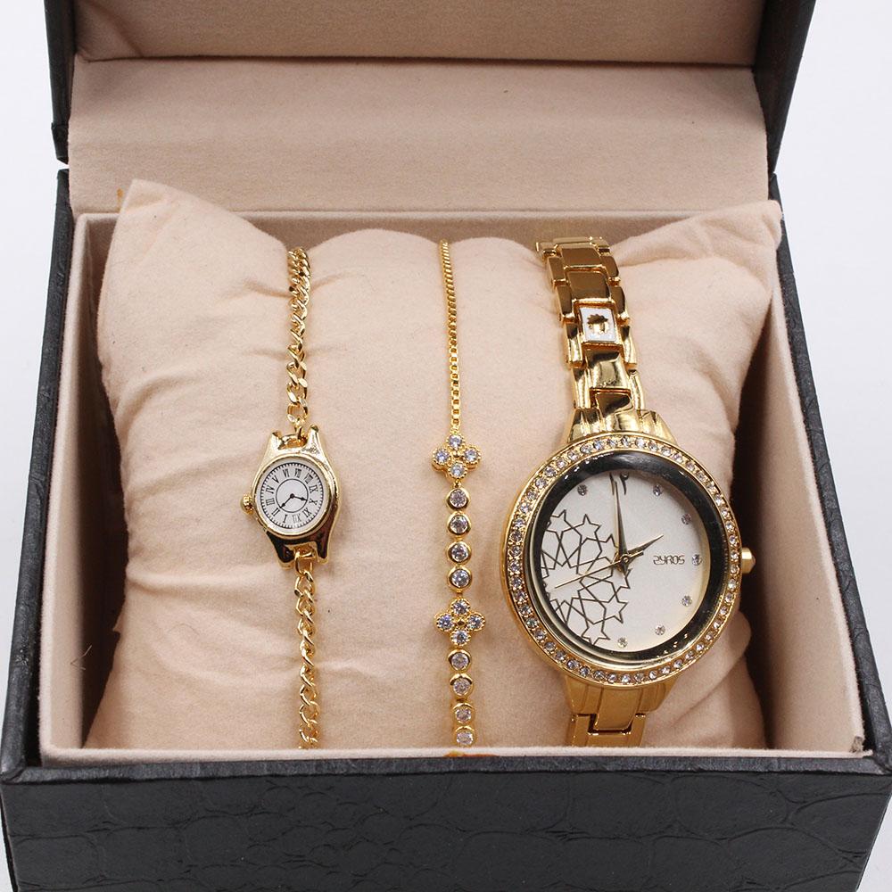طقم ساعة ماركة سيروز وأساور اطقم ساعات متوفر 1 لون