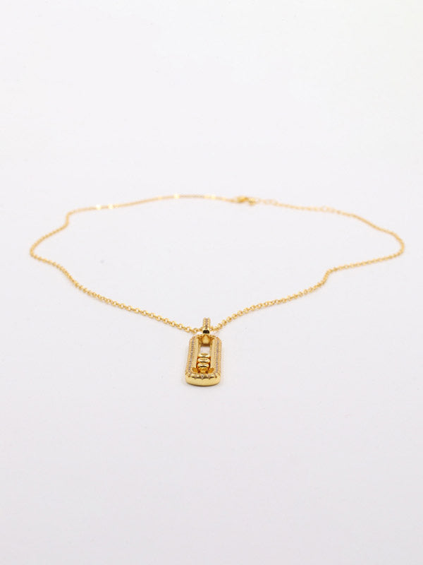 سلسال ميسيكا ذهبي وفضي زركون سلسال messika