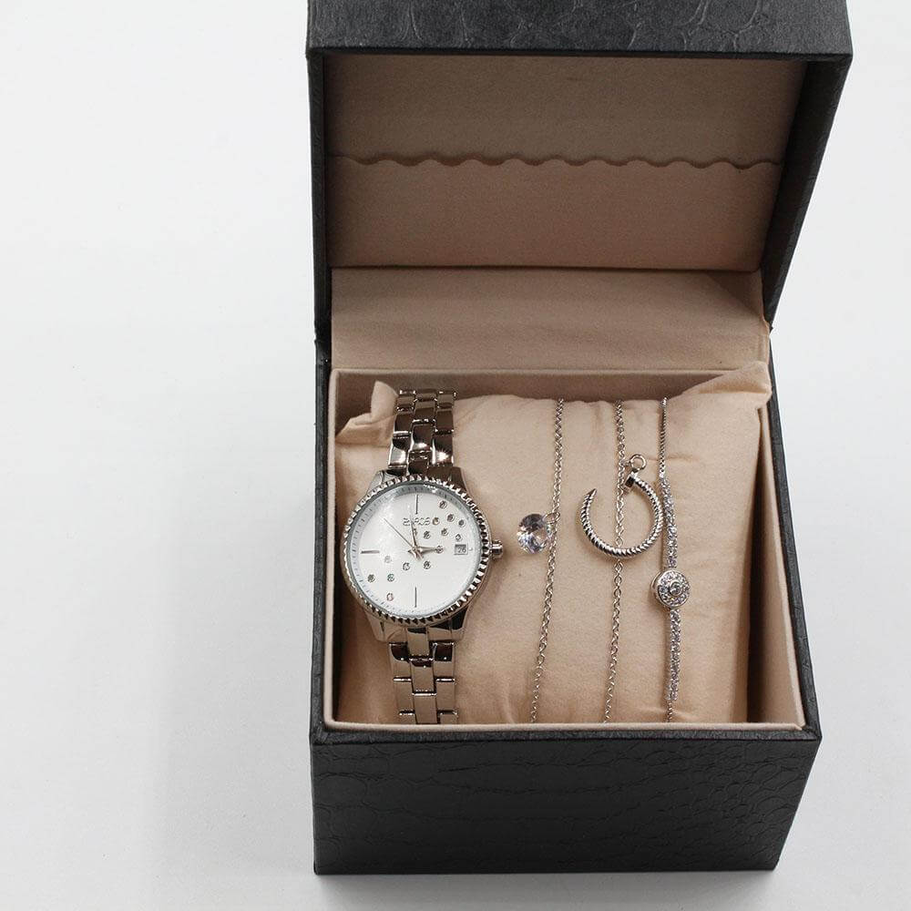 ساعة ماركة سيروز ستونز وأساور اطقم ساعات متوفر 2 لون