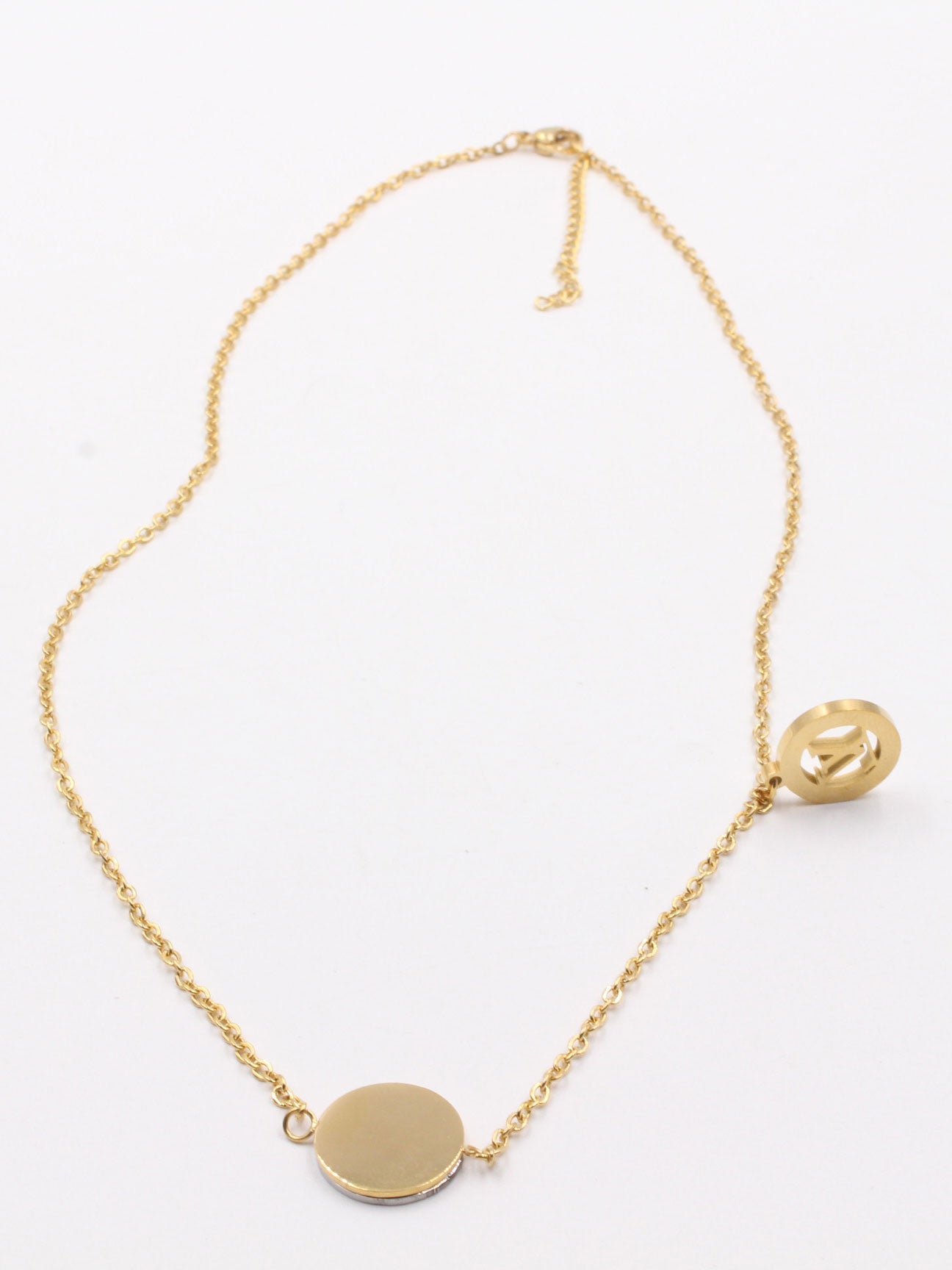 سلسال لويس فيتون دبل لوقو سلسال louis vuitton