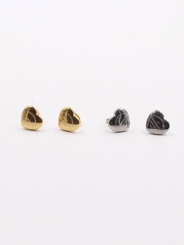 حلق تيفاني قلب صغير حلق tiffany