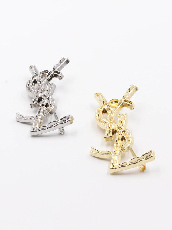 بروش ماركة ايف سان لوران كبير بروش ysl