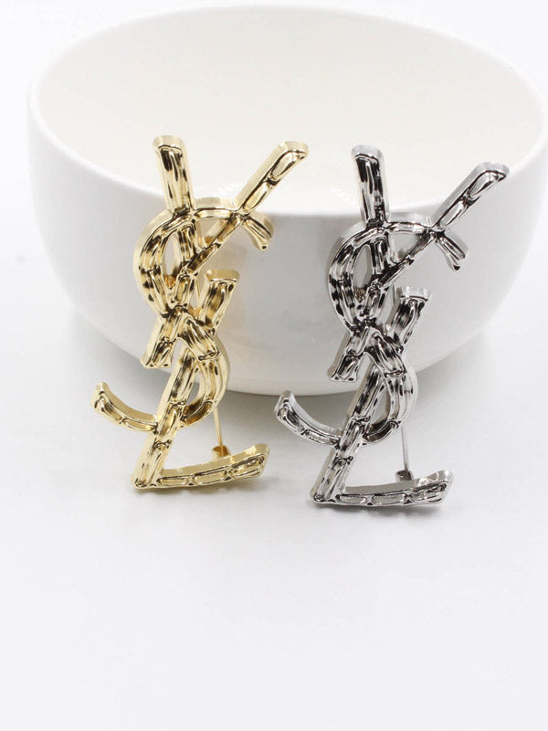 بروش ماركة ايف سان لوران كبير بروش ysl