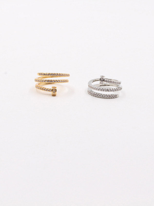 خاتم مسمار زركون خواتم jewel