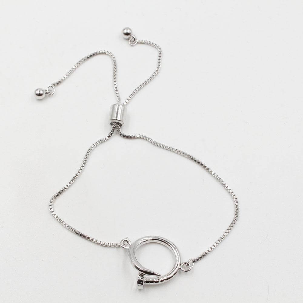 اسواره كارتير مسمار سحاب اسواره متوفر 2 لون فضي