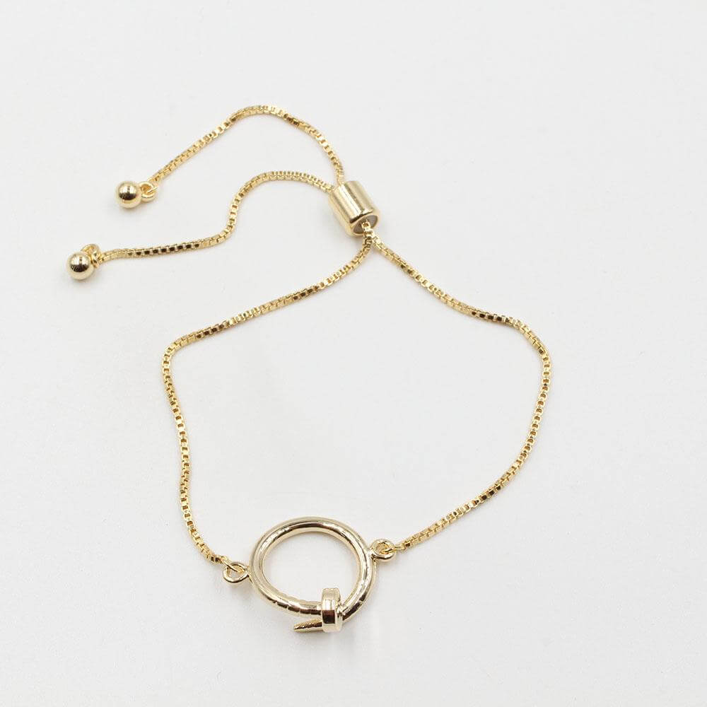 اسواره كارتير مسمار سحاب اسواره متوفر 2 لون ذهبي