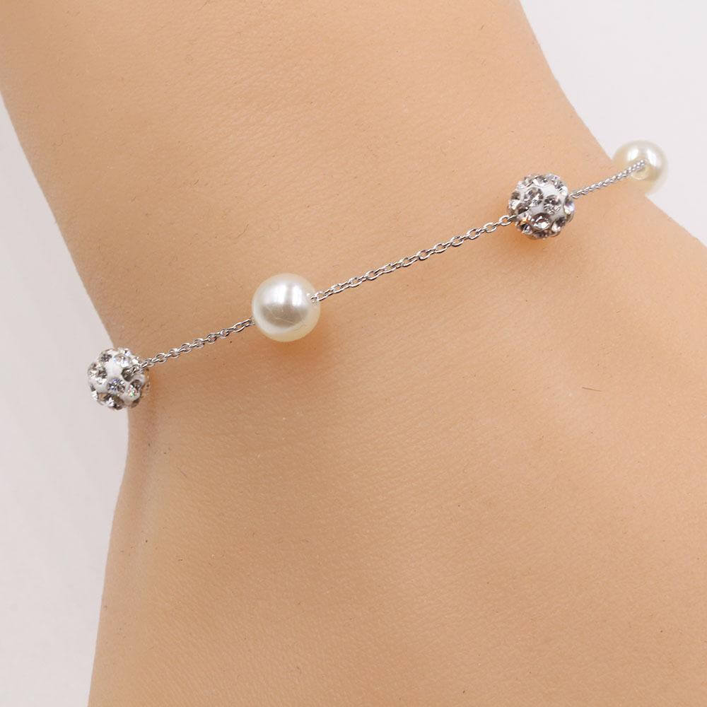 اسواره بولز لولو وكريستال اسواره متوفر 2 لون