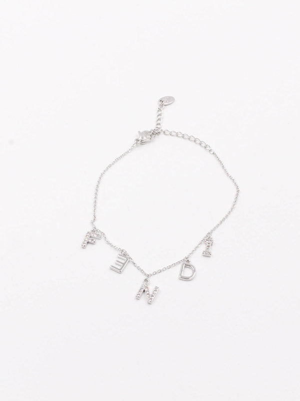 اسواره فندي زركون ناعمة اسواره fendi