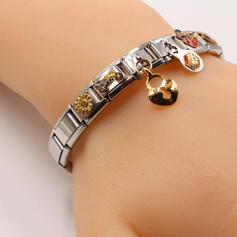 اسوارة نومنيشن ستانلس ستيل دبندنتس اسواره nomination