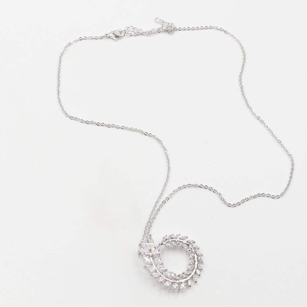 سلسال شوبارد زركون قصير سلسال متوفر 2 لون فضي