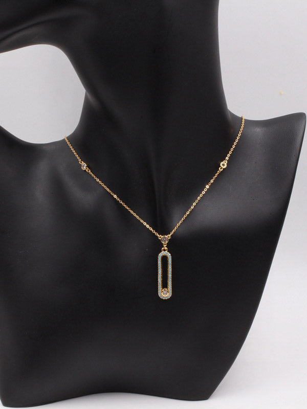 سلسال ميسيكا بلو ستونز زركون سلسال messika