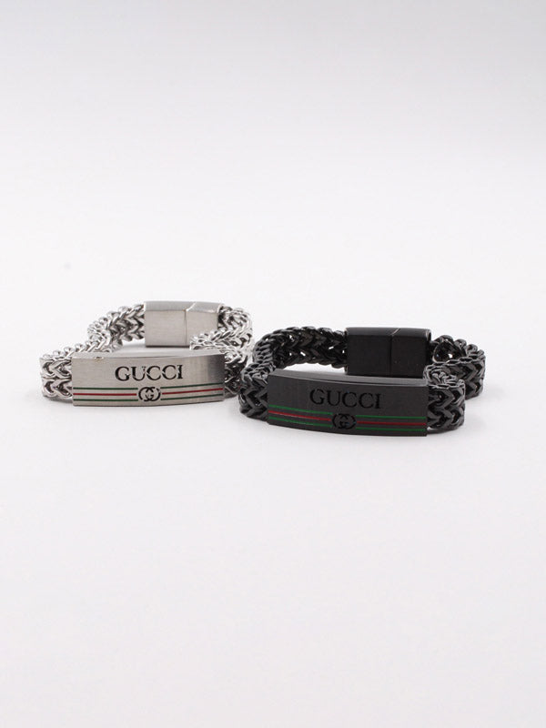اسواره قوتشي رجالي عريضه اسواره gucci