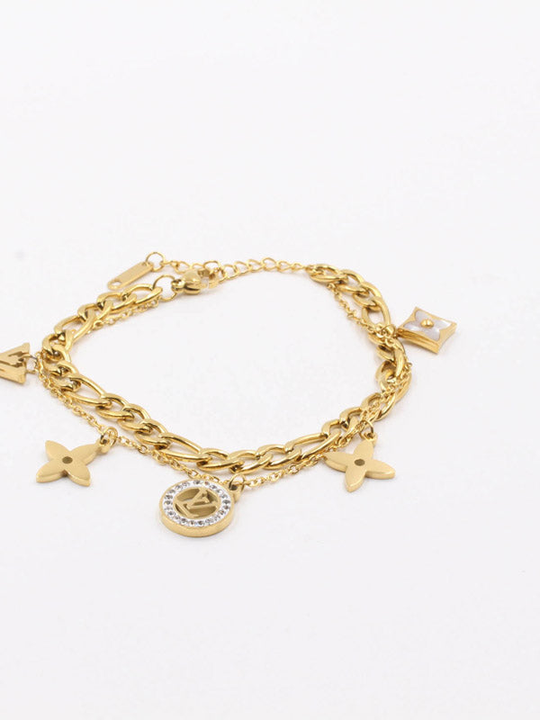 اسواره لويس فيتون ملتي قولد بندنت اسواره louis vuitton ذهبي