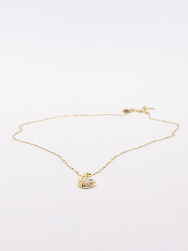 سلسال سواروفسكي سلسال Swarovski ذهبي