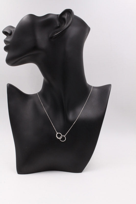 سلسال حلقات ناعم فضي سلسال jewel