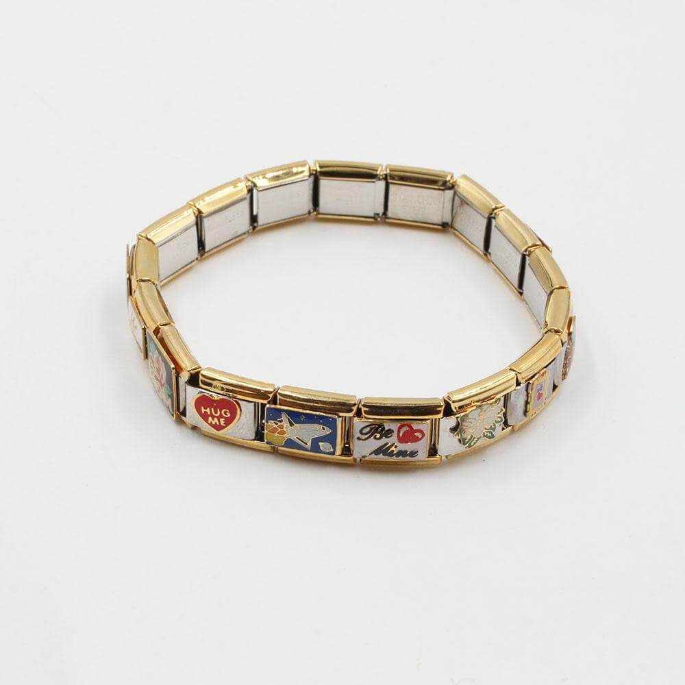 اسوارة نومنيشن ستانلس ستيل ملتي اكستنشن اسواره nomination ملون