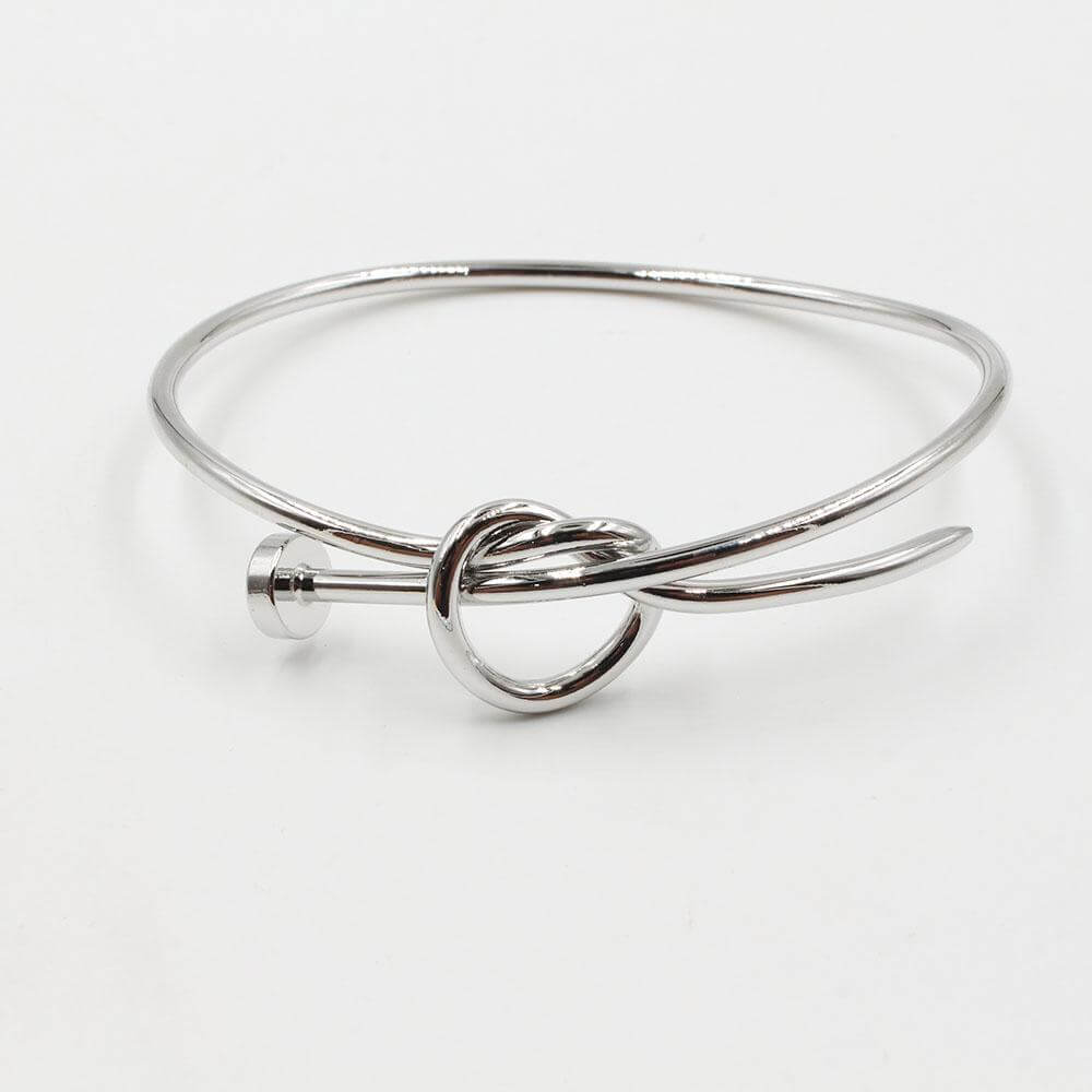 اسواره كارتير مسمار بانقل ثين اسواره متوفر 2 لون فضي