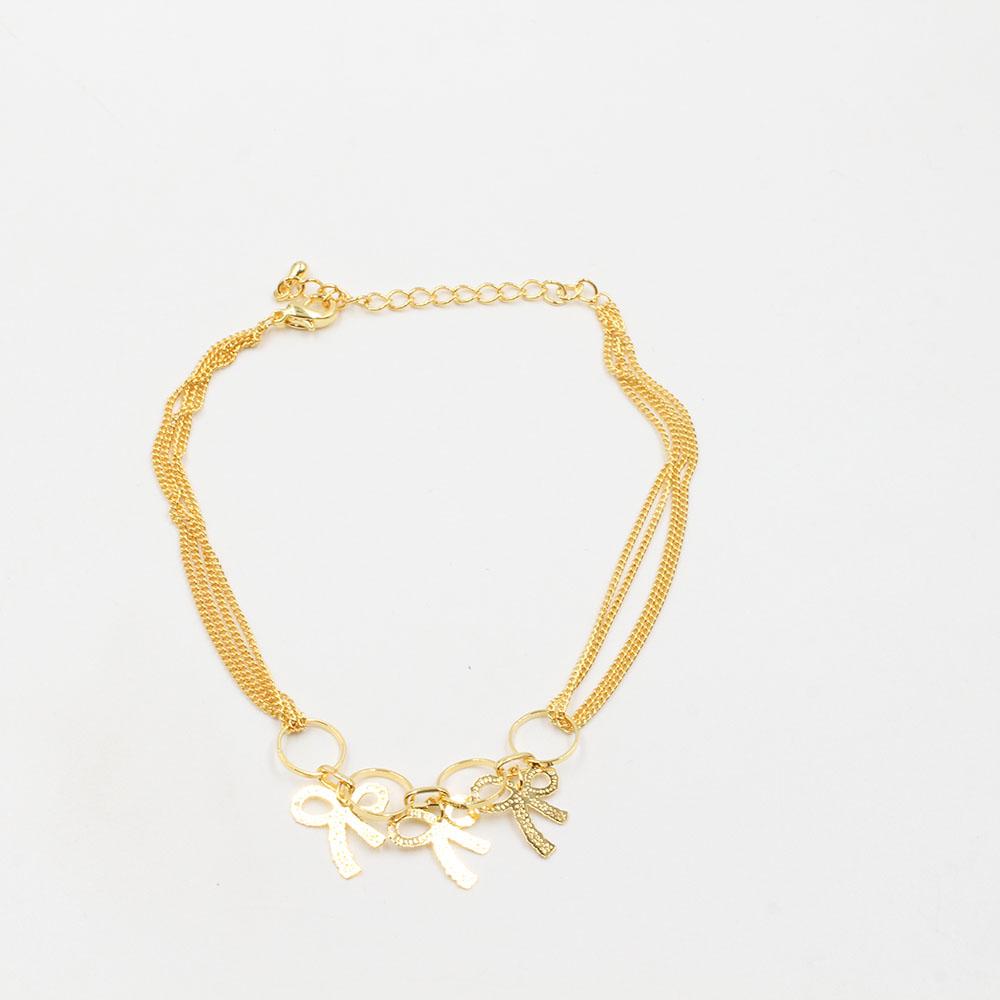 خلخال فراشات خلخال متوفر 2 لون ذهبي