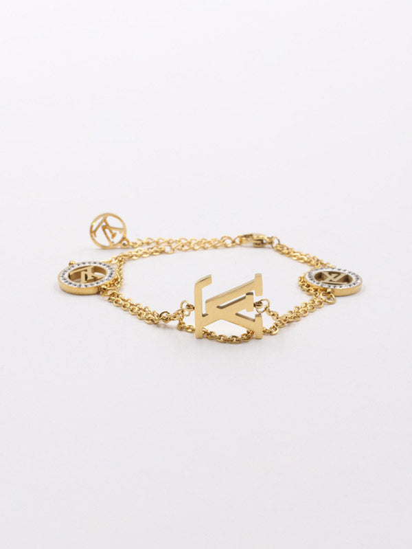 اسواره لويس فيتون سيكل لوقو اسواره louis vuitton ذهبي