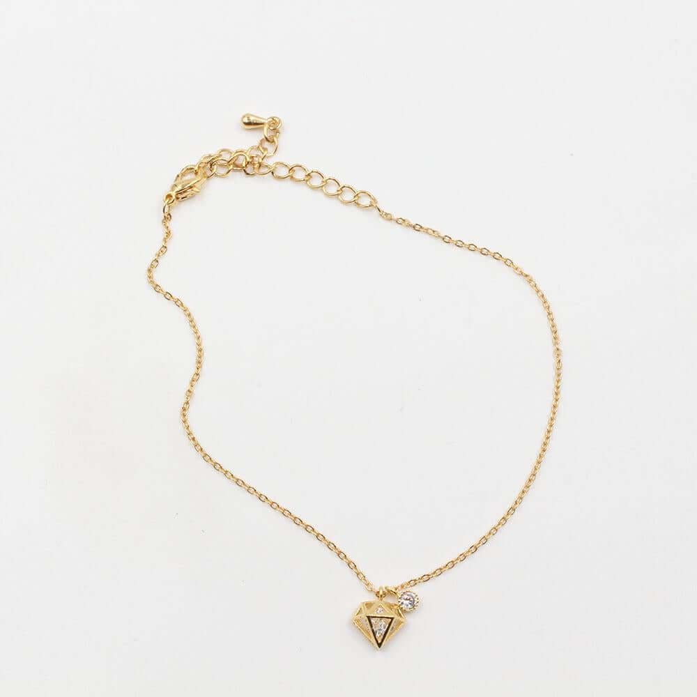 خلحال جوهره خلخال متوفر 2 لون ذهبي