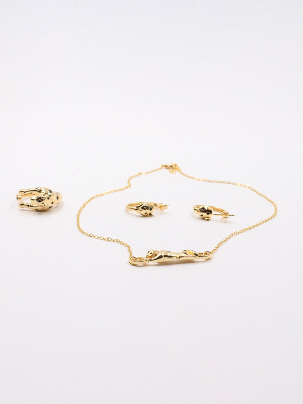 طقم كارتير ذهبي تايقر اطقم CARTIER