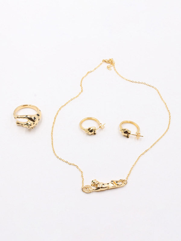 طقم كارتير ذهبي تايقر اطقم CARTIER ذهبي