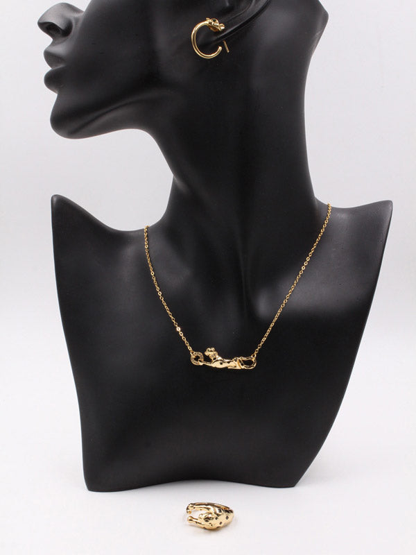 طقم كارتير ذهبي تايقر اطقم CARTIER