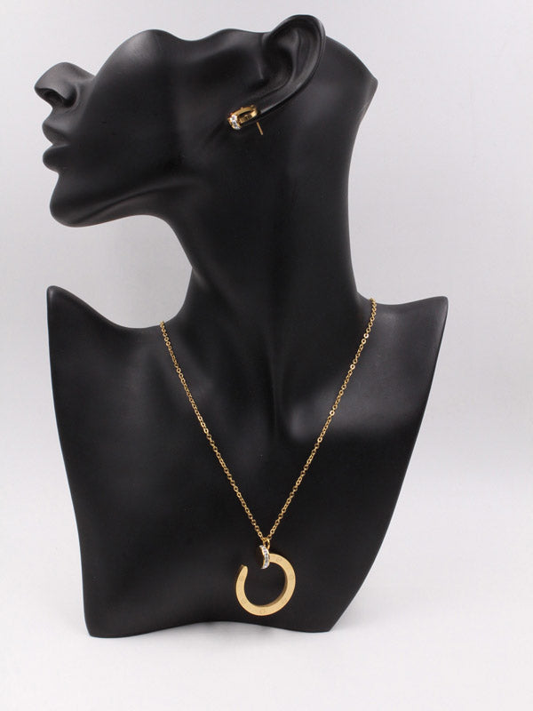 طقم كارتير ذهبي مسمار كبير اطقم CARTIER