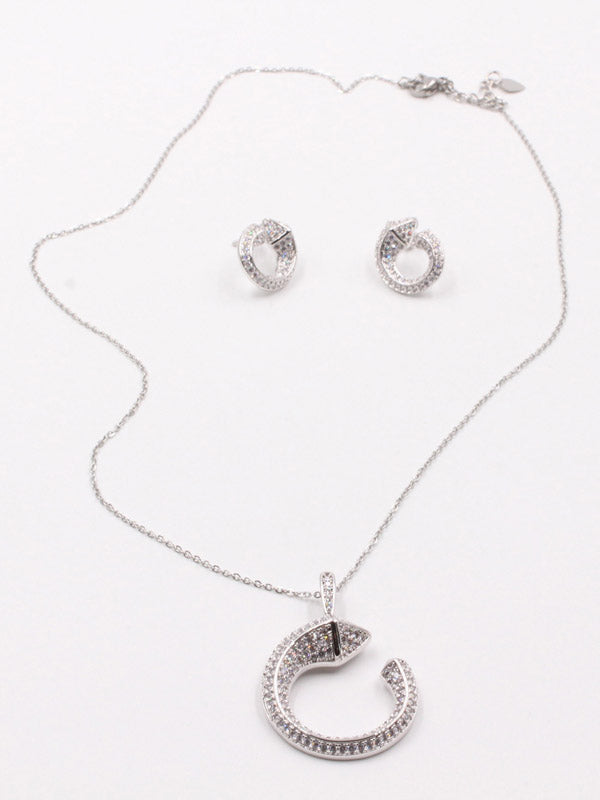 طقم كارتير ذهبي سنيك اطقم CARTIER فضي